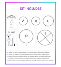 Load image into Gallery viewer, **Viral** METAL HOOP FRAME! PRE ORDER: DUE Nov/Dec