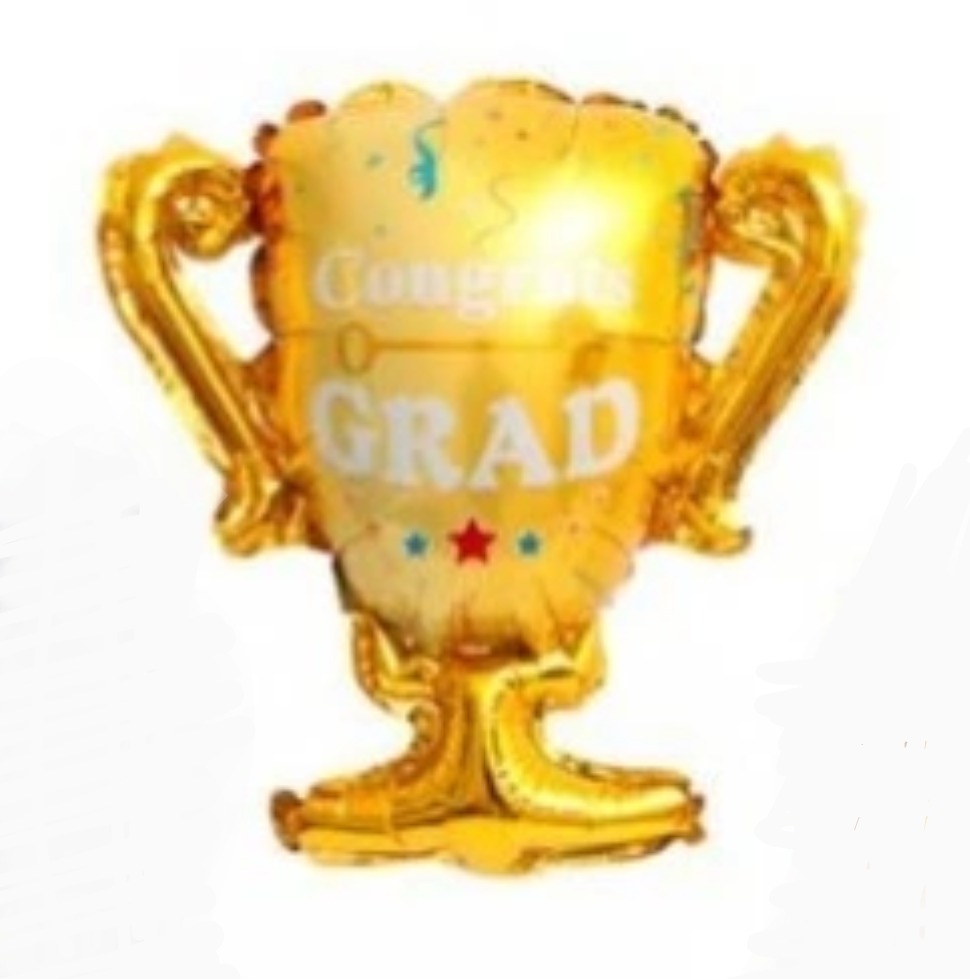 Mini Graduation TROPHY (3/pack)