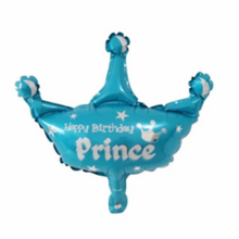 Load image into Gallery viewer, Mini Crown Foils Prince/Princess (3/pack) 2 colours
