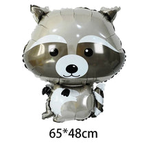 Load image into Gallery viewer, Junior size Wildlife Racoon, Squirrel, Fox &amp; Hedgehog (3/pack)
