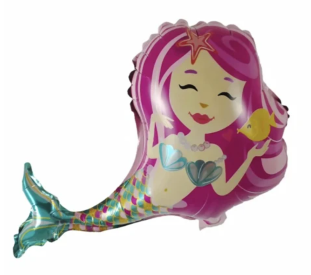 Mini MERMAID PINK Foil (3/pack)