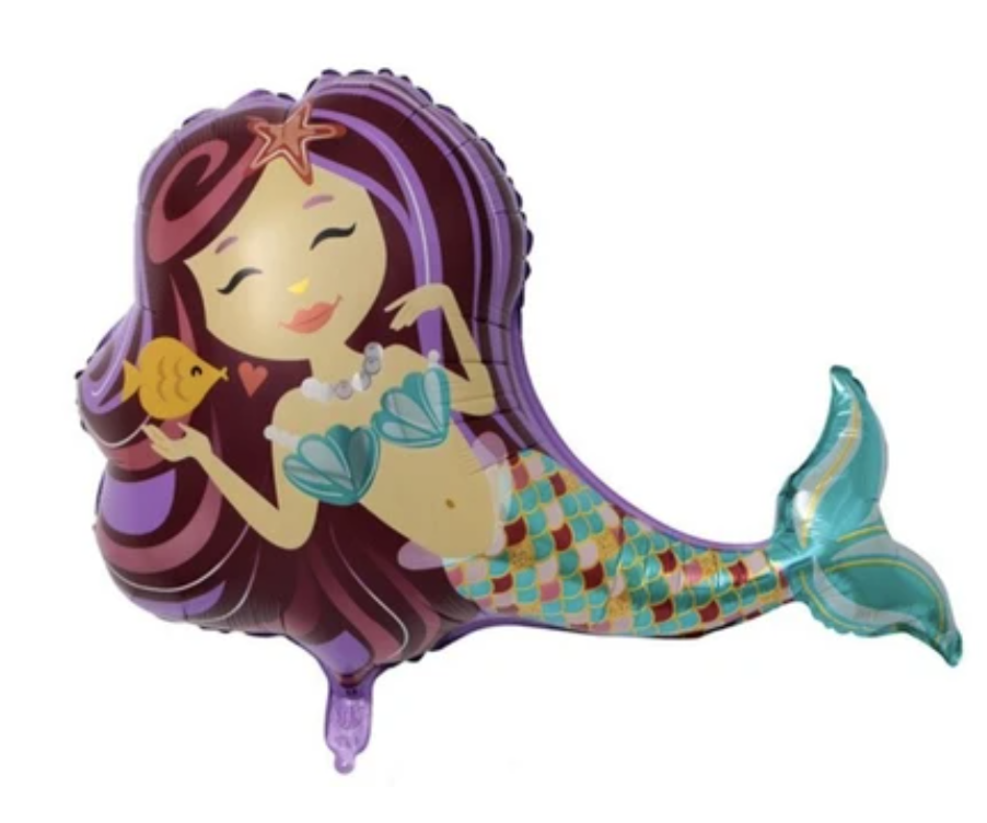 Mini MERMAID PURPLE Foil (3/pack)