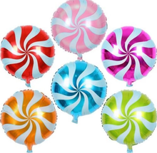 Load image into Gallery viewer, 18&quot; Candy Swirl foils (3/pack)

